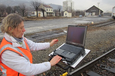 Getac加固笔记本电脑助力铁路测量作业